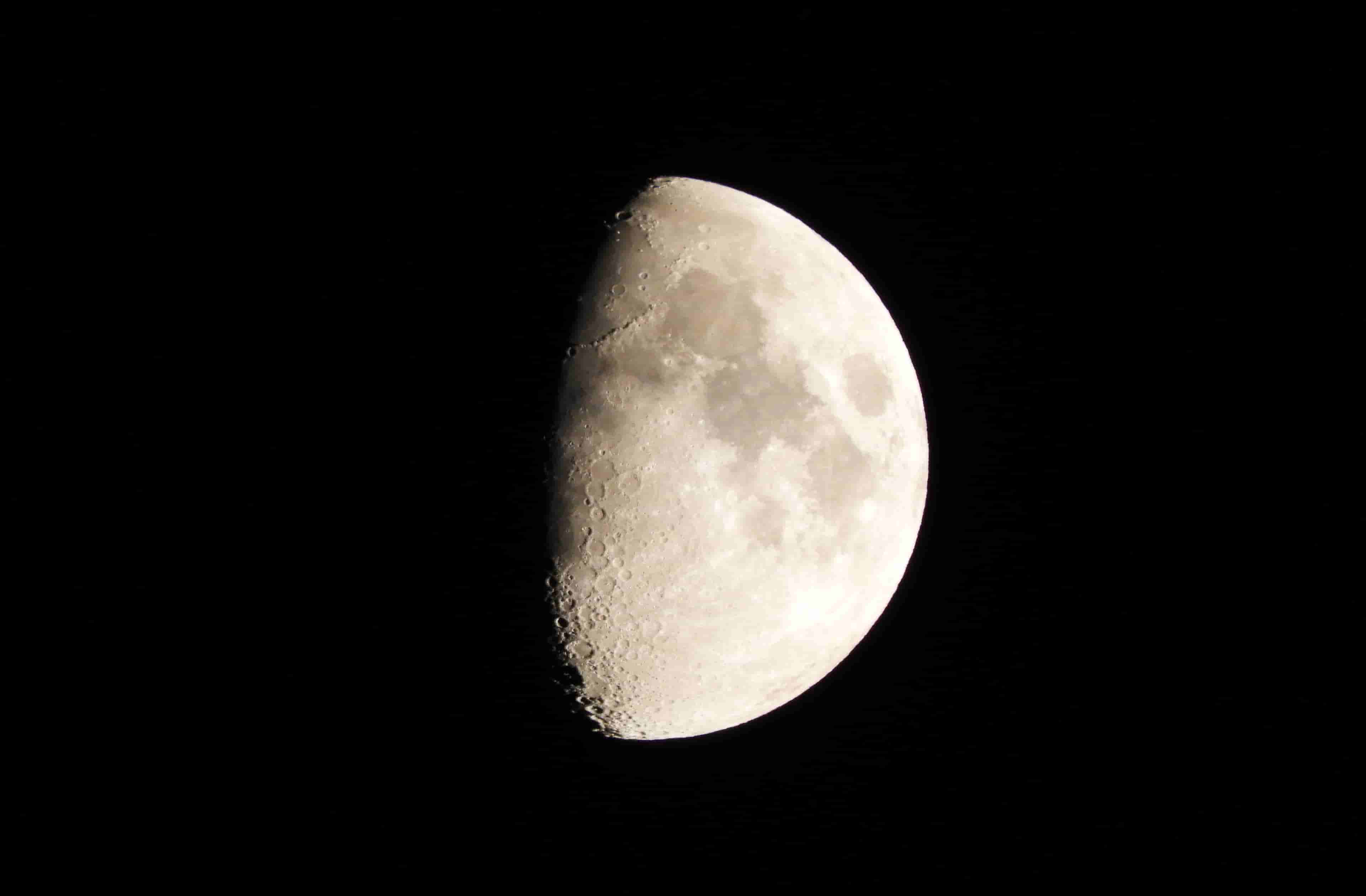 A half moon